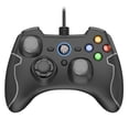 thumbnail image 2 of EasySMX Wired PC Steam Game Controller Gamepad Joysticks Dual Shock for Windows/ Android/ PS3/ TV Box/Tesla, ESM-9100,Black Gray, 2 of 9