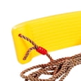 thumbnail image 2 of Swing Seat Replacement, with Adjustable Ropes for Kids Baby - Playground Swing Set - Indoor Activity -Yellow, 2 of 5