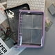 thumbnail image 3 of Libreta de hojas sueltas con 6 agujeros y cremallera transparente, con clip desmontable, tamaño A5/A6, álbum de persecución de estrellas, diario a color, 3 of 4