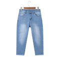 thumbnail image 6 of Women's high waist nine-point jeans fashion straight nine-point pants, 6 of 9