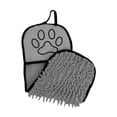 thumbnail image 2 of Toalla de secado de perros 21.26x8.46 "o perros, gatos y otras mascotas toalla de baño para mascotas Gris, 2 of 8