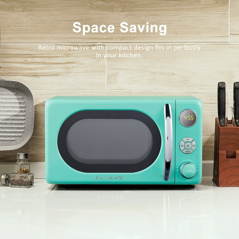 Galanz 0.7 Cu. ft. Retro Microwave Oven - Vintage Style, Modern Convenience