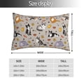 thumbnail image 4 of cute cat Pillow cases pillow covers Standard Size pillow case pillow protector, Soft ,with Zipper pillowcase 20"x30", 4 of 6