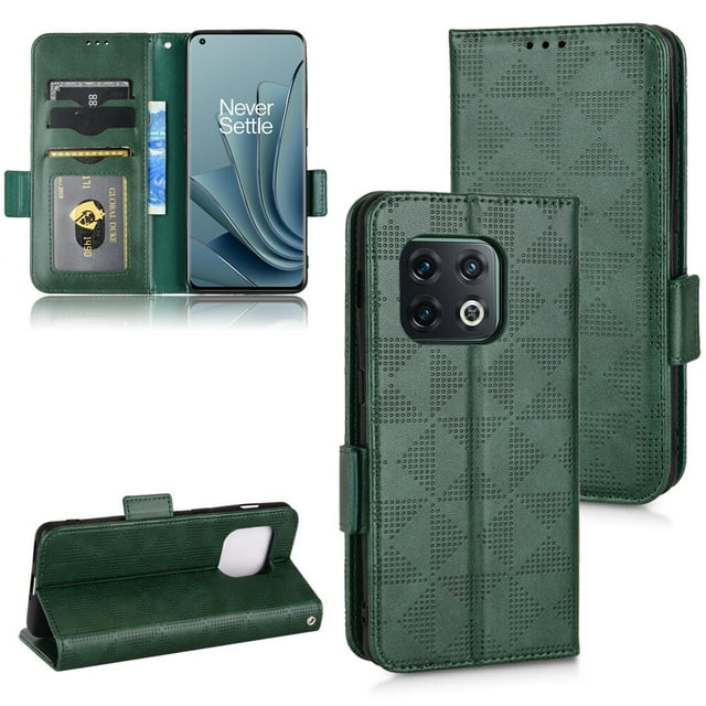 OnePlus 10 Pro 5G Case , Leather Wallet Cover Magnetic Full Body Shockproof Stand Flip Case for OnePlus 10 Pro 5G