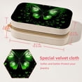 thumbnail image 5 of St. Patrick's Day Portable Velvet Organizer Box with Removable Compartment - Earring Holder, Necklace Holder, and Travel Organizer - Gift, 5 of 7