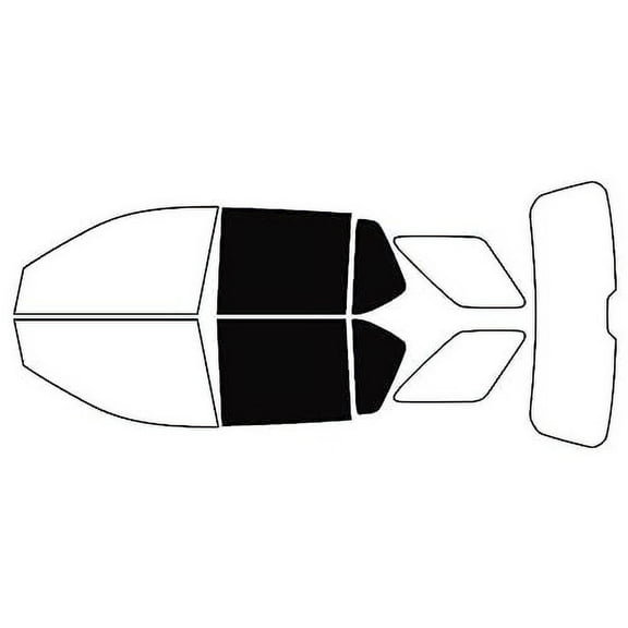 Rvinyl Car Window Pre Cut Tint Kit Back 5% Single Ply Fits Chevrolet Traverse 2018-2023
