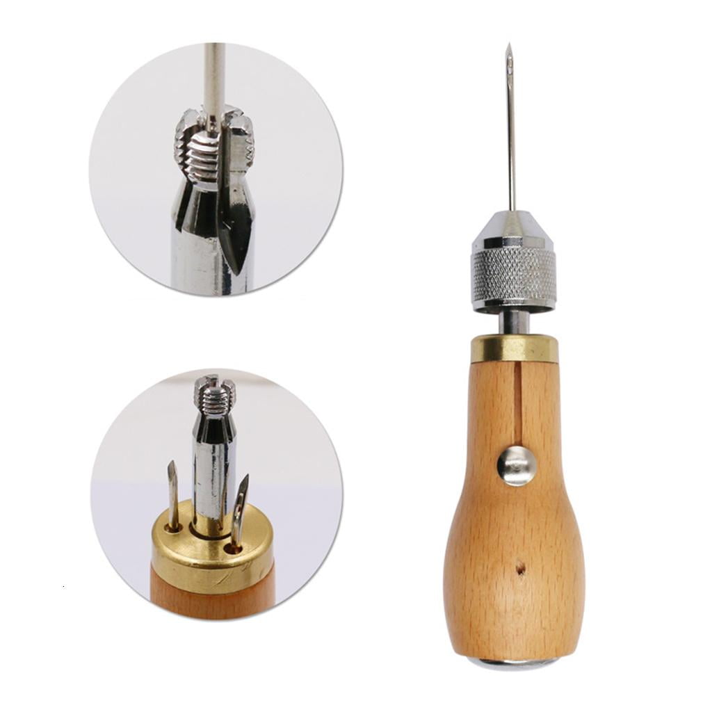Rvaymup Leather Hand Sewing Stitching Needles, Sewing Thread for Sofa, Backpack, Shoe