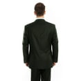 thumbnail image 4 of Mens Suit Two Piece One Button Peak Lapel Solid Suits, 4 of 6