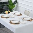 thumbnail image 4 of WOBOGO Sheep Pasture Round Placemats Set of 1 Heat Resistant Washable Kitchen Table Decorations 15.4in, 4 of 7