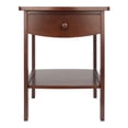 thumbnail image 4 of Claire accent table walnut finish, 4 of 9
