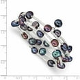 thumbnail image 3 of Fashion 7-8mm Black Fwc Pearl & Glass Beaded Coil Slip-On Bangle Made In China -Jewelry By Sweet Pea, 3 of 6