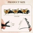 thumbnail image 2 of Pisexur Belleza Maquillaje Pinza para el cabello con cristales brillantes, pinza para el cabello corta, pinza para el cabello con cristales para damas y niñaspara mujeres y hombres, 2 of 8