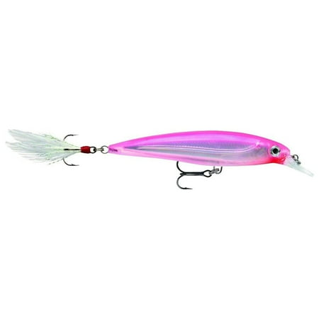 UPC: 0022677140674 | Rapala XR08HP X-Rap Jerkbait 3 1/8 1/4 oz Hot Pink Suspending Fishing Lure