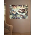 thumbnail image 2 of Michelangelo "Creation of Adam" (1510) Glossy Poster, 2 of 2