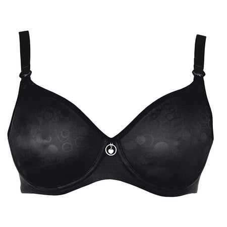 

Cache Coeur Womens Gloss Underwire Maternity and Nursing Bra 32H Black