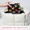 thumbnail image 6 of Football Velvet Earring Organizer Jewelry Box with Removable Compartment - Portable Velvet Jewelry Organizer - Gift-ready Jewelry Boxes, 6 of 7
