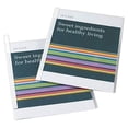 thumbnail image 4 of Office Depot Sliding Bar Report Covers, Clear/White, Pack Of 100, 78481, 4 of 4