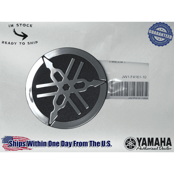 Yamaha Genuine OEM Authentic Golf Cart Emblem G29 Drive 2007-16 JW1-F4161-10