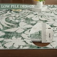 thumbnail image 4 of Washable 8x10 Area Rugs for Living Room Non-Slip Soft Modern Botanical Floral Rugs Accent Floor Carpet for Bedroom Dining Room Green, 4 of 6
