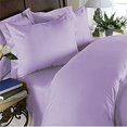 thumbnail image 1 of Sanderscollection Draps de Lit de Luxe Élégance Lin 1500 Fils, Qualité Égyptienne Résistant aux Plis, Grand - Lilas, 1 of 3