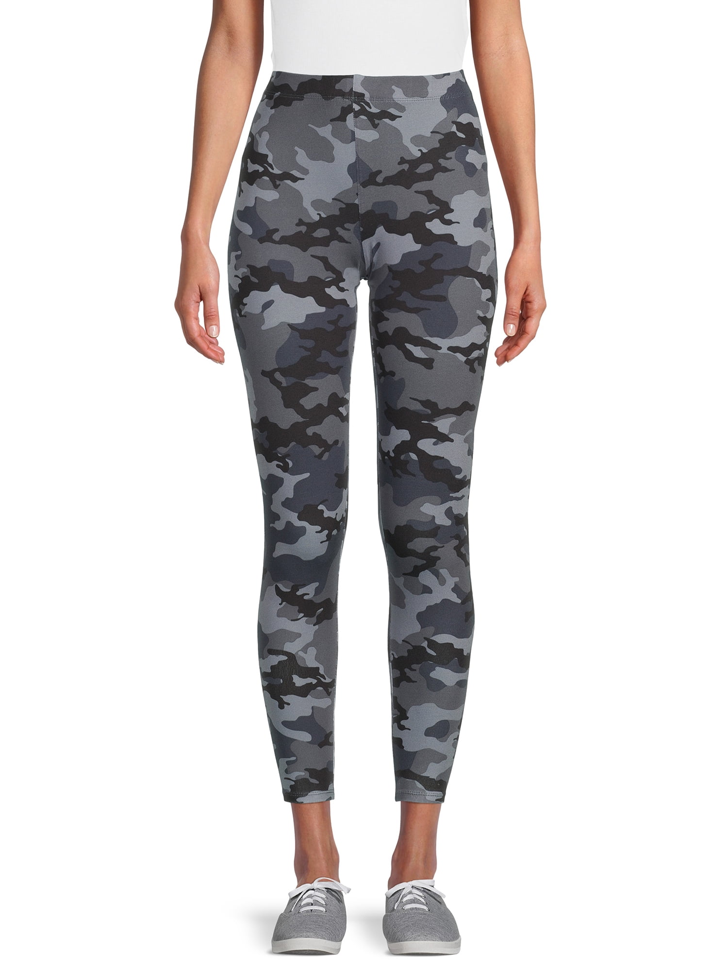 No Boundaries Juniors Ankle Leggings, 3-Pack