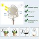 thumbnail image 4 of 4pcs Christmas Frost Protection For Plants Garden Plant Cover Horticultural Fleece, Winter Plant Co, 4 of 5