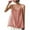 Red, variant on ZyeKqe Cotton Linen Camisole Tops for Women Spaghetti Strap Tank Tops V Neck Sleeveless Pleated Shirts