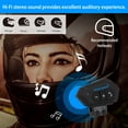 thumbnail image 5 of TeqHome Wireless Motorbike Speaker Motorcycle Helmet Headset V 5.0+ EDR Version IP67, 5 of 9