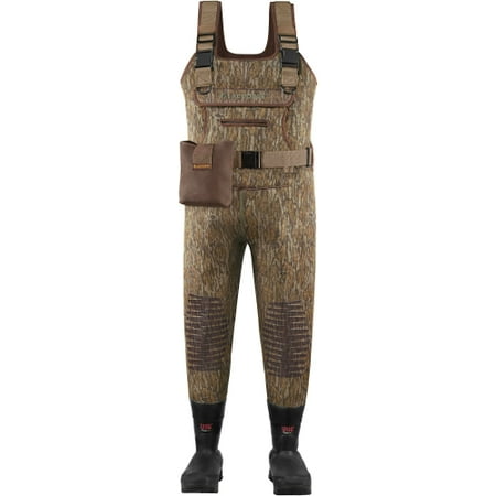 Oak Lacrosse Waders - LaCrosse Swamp Tuff Hunting Chest Wader Mossy Oak with Removable EVA Footbed For All-Terrain-Size 12