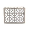 Better Homes and Gardens Tile Square Candle Sleeve, Silver