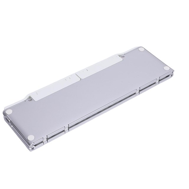 Foldable Keyboard, Phone Stand Small Quiet Folding, 60 Key Portable Lightweight Travel Keyboard, Rechargeable for Tablet, Foldable Keyboard