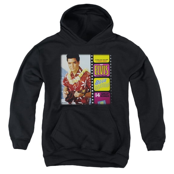 Elvis Presley - Blue Hawaii Album - Youth Hooded Sweatshirt - Medium