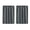 Grey, variant on Beige Solid Color Blackout Curtains For Living Room Bedroom Kitchen Partition Rod Pocket Window Curtains Set Of 2 Panels 30 X 36 Inches Light Blocking Thermal Insulating Drapes
