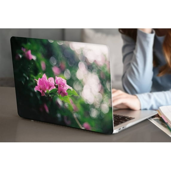 Hard Case Only Compatible MacBook Pro 16 inchs( XDR Display, 2023 - 2021) Cable Tie Model M2 A2780 A2485 M1, Type C Flower 0368