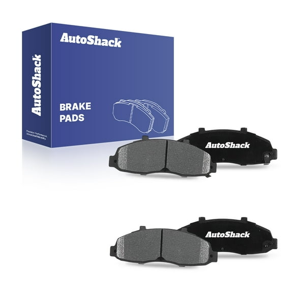AutoShack Front Ceramic Brake Pad Set | Replacement for 1997-2004 Ford F-150 2004 Ford F-150 Heritage 2002 Lincoln Blackwood | 4-PC