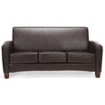 thumbnail image 2 of OFM Essentials Faux Leather Reception Sofa in Brown, 2 of 5