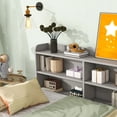 thumbnail image 5 of ARCTICSCORPION Kids 44.8" Built-in Bookshelves Bed Frame, Twin, 5 of 7