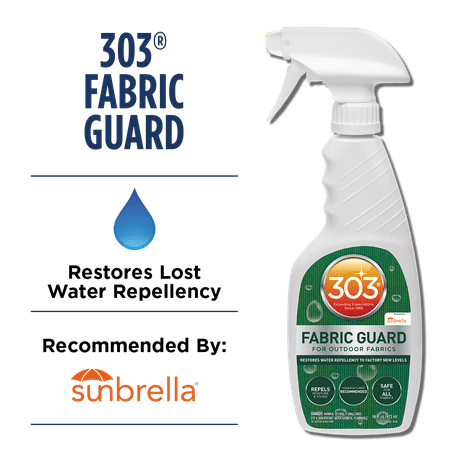 303 Fabric Guard - Restores Water and Stain Repellency - Safe For All Fabrics - 16 oz (30606CSR)