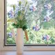 thumbnail image 4 of Matsuzay Pegatina de cristal Iris Visual anticolisión DIY arte ventana calcomanía extraíble reutilizable PVC Sun Catcher espejo adhesivo Decoración del hogar, 4 of 6