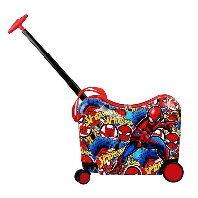 Equipaje Ride-On Bioworld Spider-Man con estampado integral de 45 litros