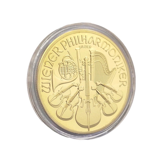 Moneda Anime de la Orquesta Sinfónica de Viena de Austria, 4 cm, 30 g