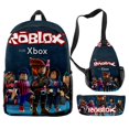 thumbnail image 4 of ROBLOX-mochila con estampado 3D para estudiantes de primaria y secundaria, bolso escolar, bolso Satchel, estuche para lápices, juego de tres piezas, el mejor regalo, 4 of 4