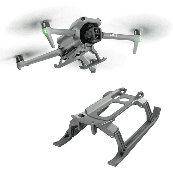 STARTRC PHOTO Landing Gear for DJI Air 3/3S Accessories, Foldable Extended Quick Release Drone Protector for DJI Air 3/3S Fly More Combo