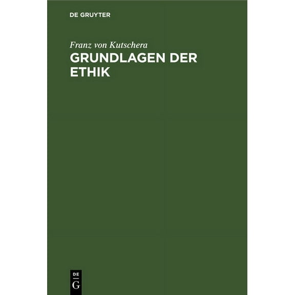 Grundlagen der Ethik, (Hardcover)