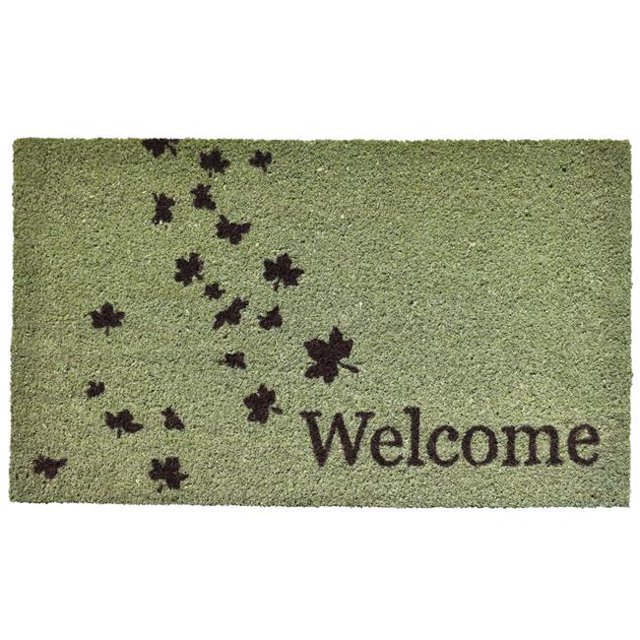 Calloway Mills 105111729 17 x 29 in. Fall Welcome Rectangular Doormat, Green & Brown