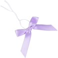 thumbnail image 1 of Lazos trenzados de satén Beileinicehk, color morado, paquete de 100, 1 of 7