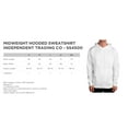 thumbnail image 2 of Midweight Hooded Sweatshirt - Independent Trading Co SS4500 - Comfortable Adult Unisex Mens Ladies Hooded Best Gifts, 2 of 2