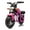 Pink, variant on Track Seven 24V Electric Motorcycle for Kids, 300W Electric Dirt Bike Up to 11 MPH, Twist-Grip Throttle, Rear Brake, 14-Inch EVA Tires, Music, Light, Electric Bike for Kids Aged 6+, Pink