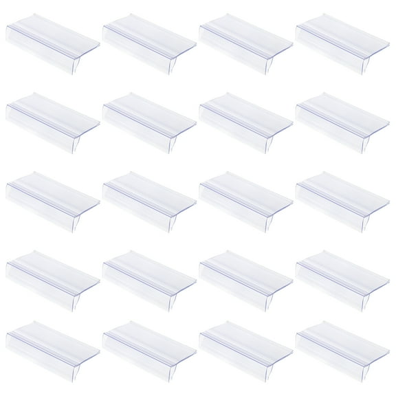 30pcs Supermarket Price Label Price Display Holder Plastic Price Tag Holder