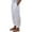 White, variant on LUOGENLI Female Casual Pants Cropped Pants for Women Office Women Capri Pants with Pockets Wide Leg Casual Soft Pant Lightweight Capris Cotton Casual Pants Women Plus Size 3X Blue M